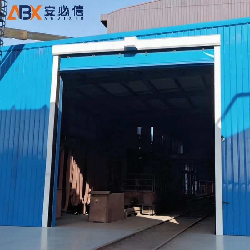 东营PVC堆积门